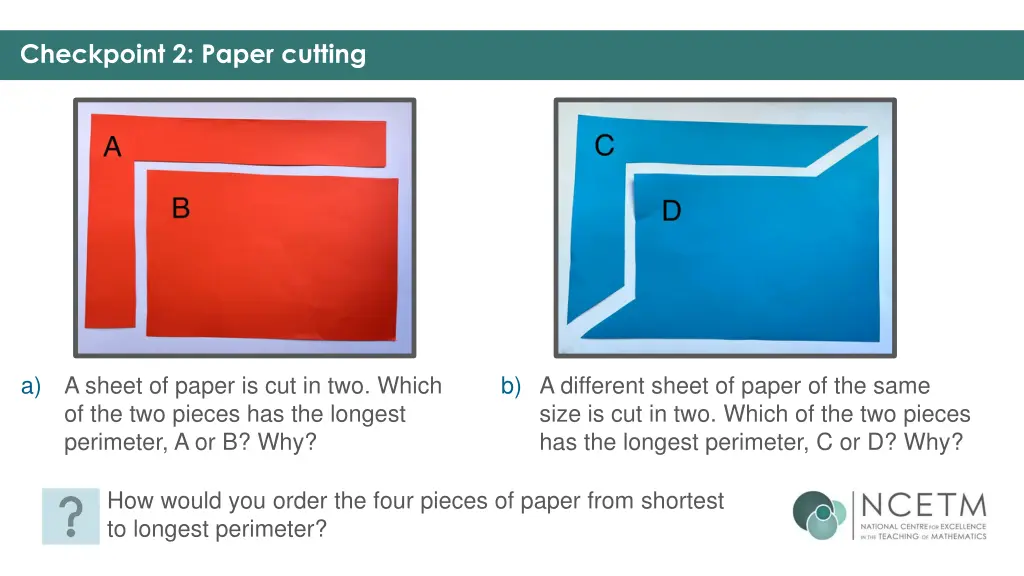 checkpoint 2 paper cutting