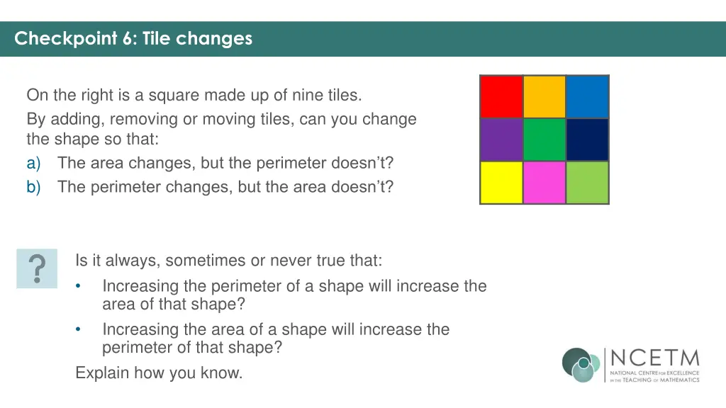 checkpoint 6 tile changes