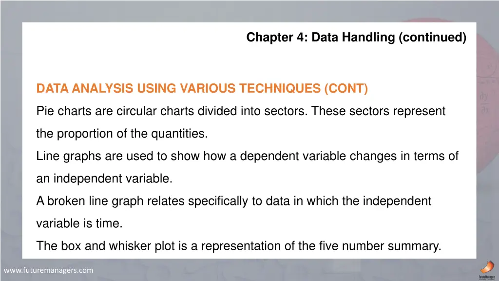 chapter 4 data handling continued 1