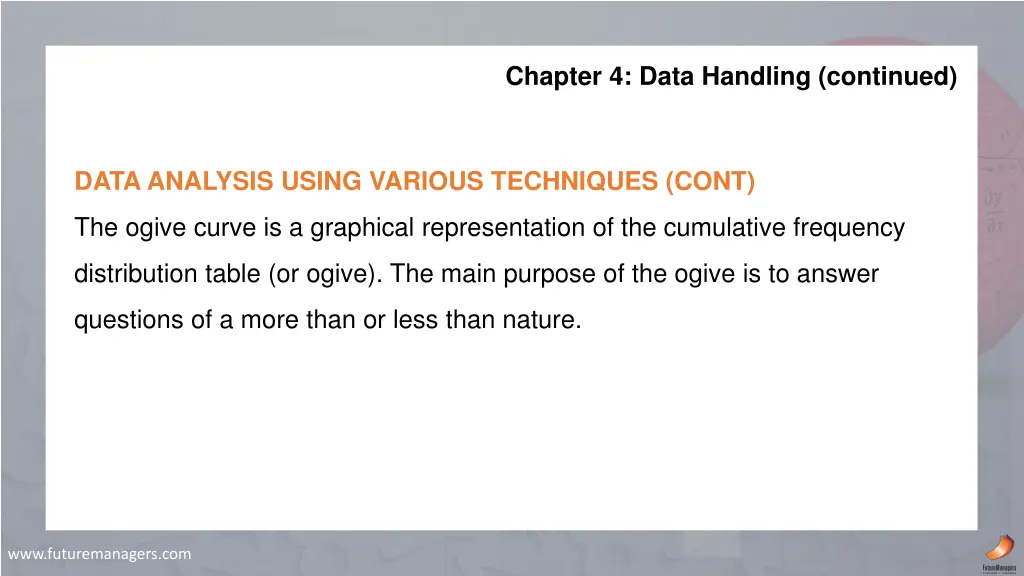 chapter 4 data handling continued 2