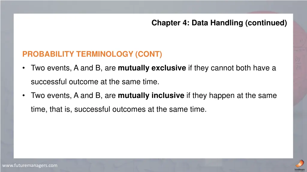 chapter 4 data handling continued 6