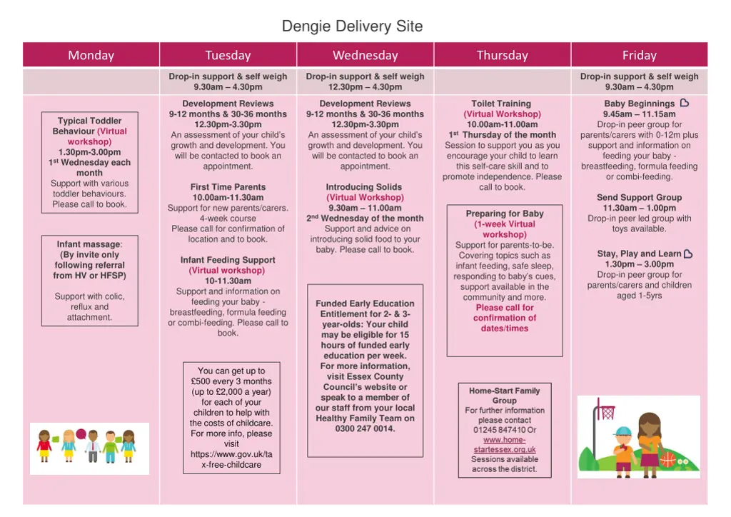 dengie delivery site