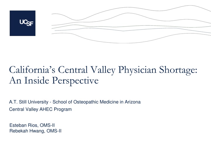 california s central valley physician shortage