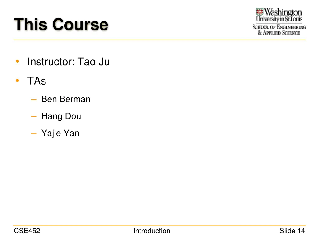 this course