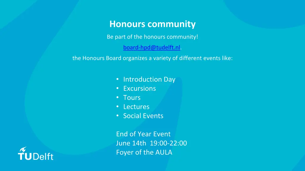 honours community