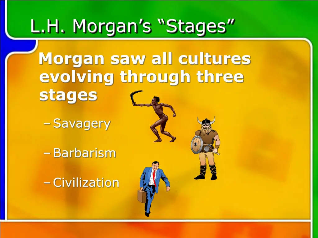 l h morgan s stages