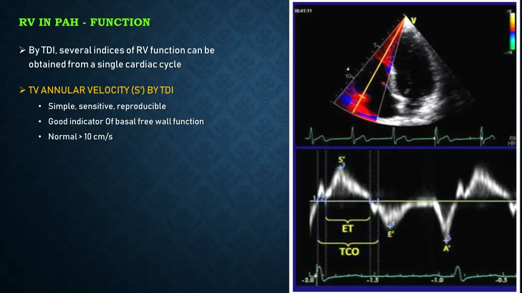 rv in pah function 2