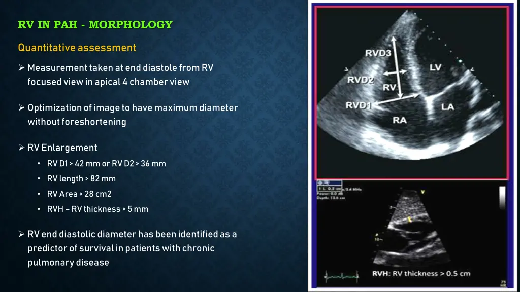 rv in pah morphology 2