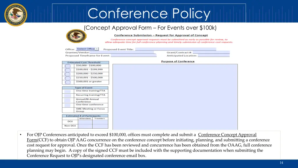 conference policy 12
