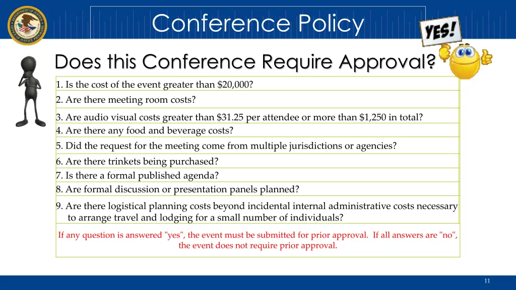 conference policy 9