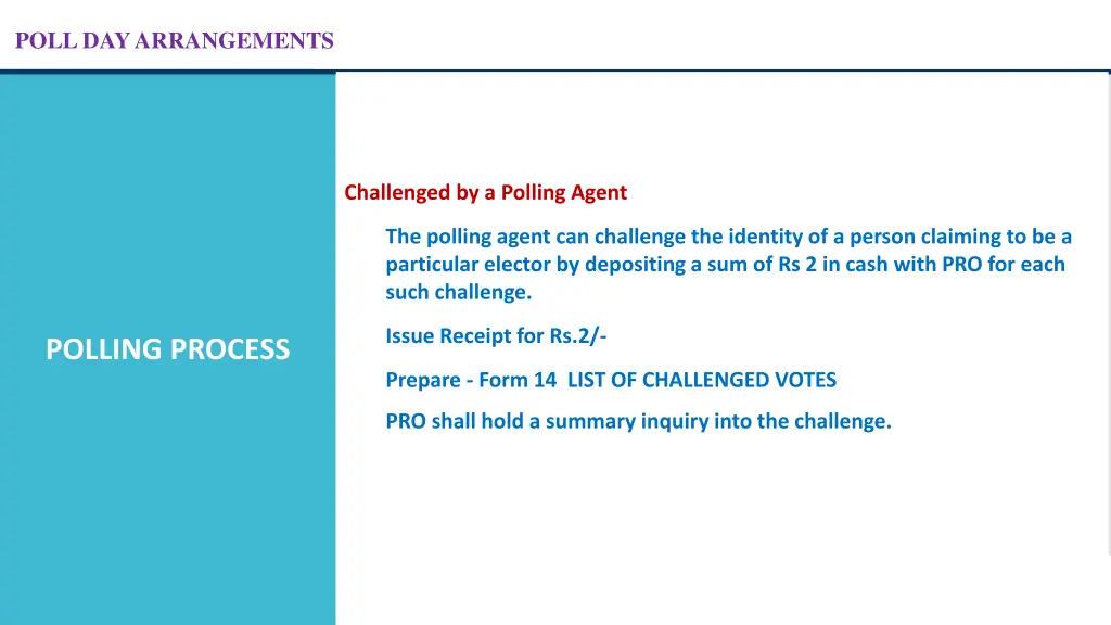 poll day arrangements 28