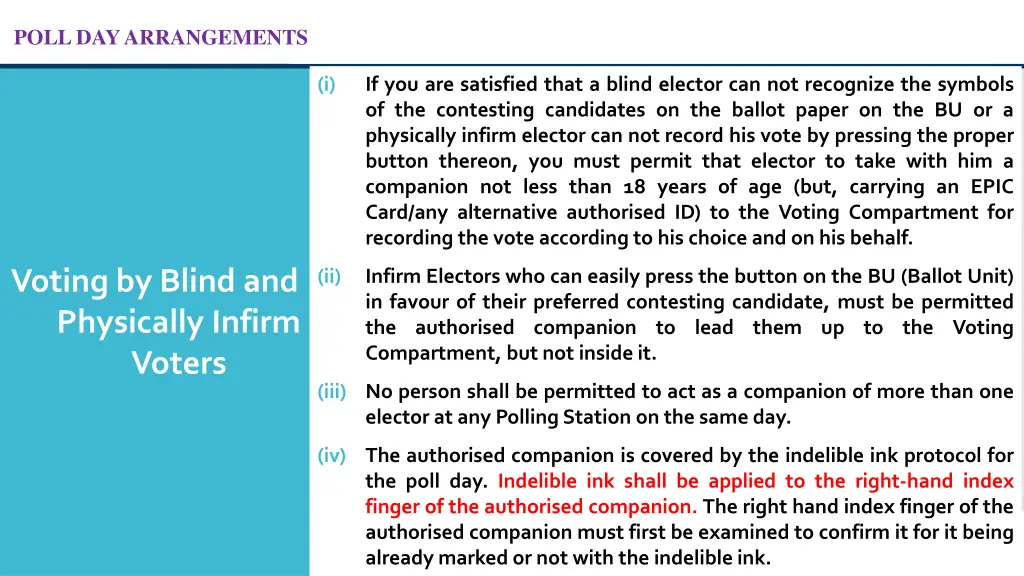 poll day arrangements 37