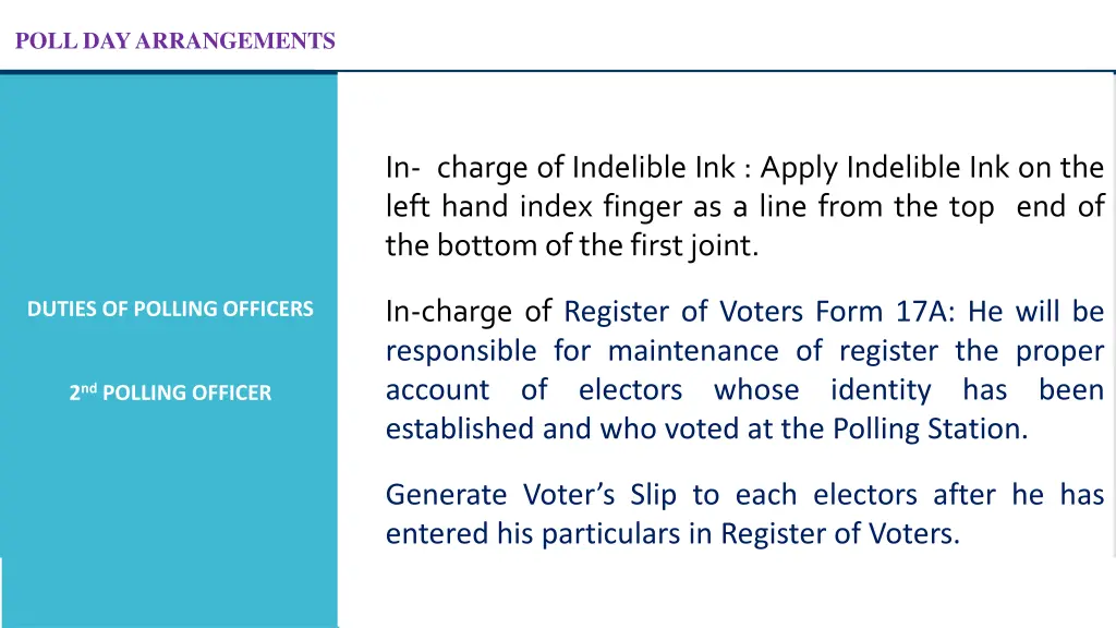 poll day arrangements 9