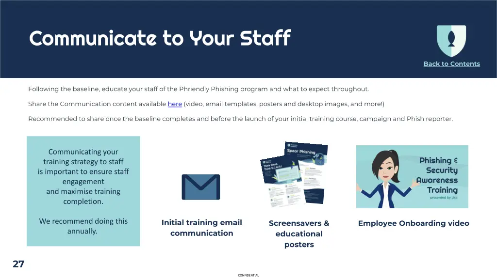 communicate to your staff