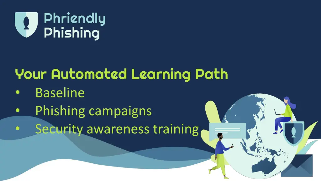 your automated learning path baseline phishing