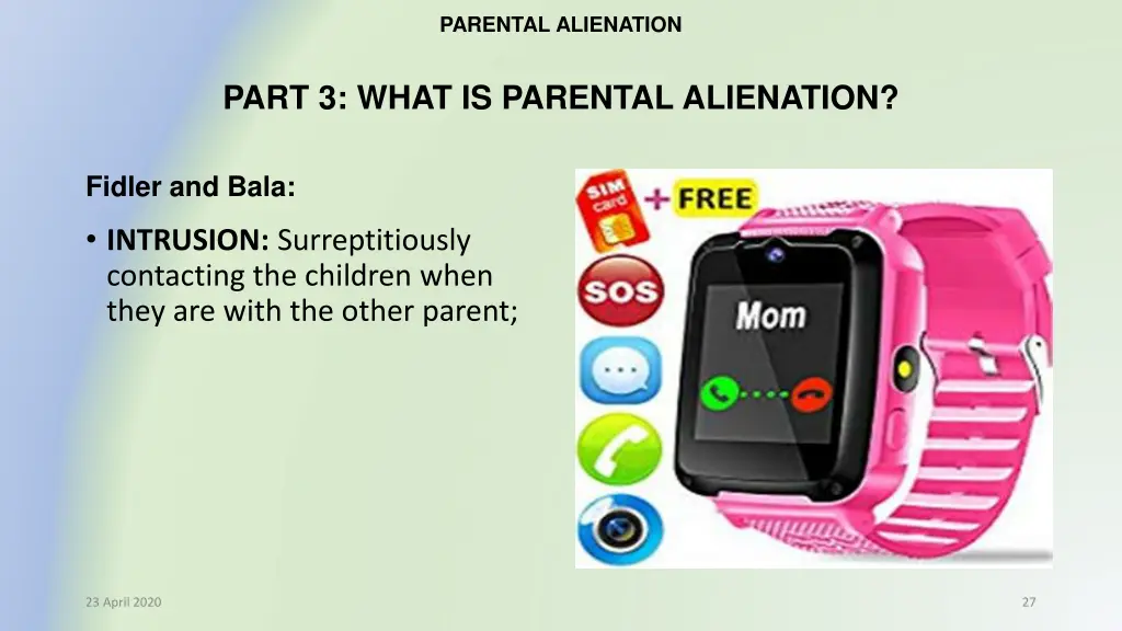 parental alienation 20