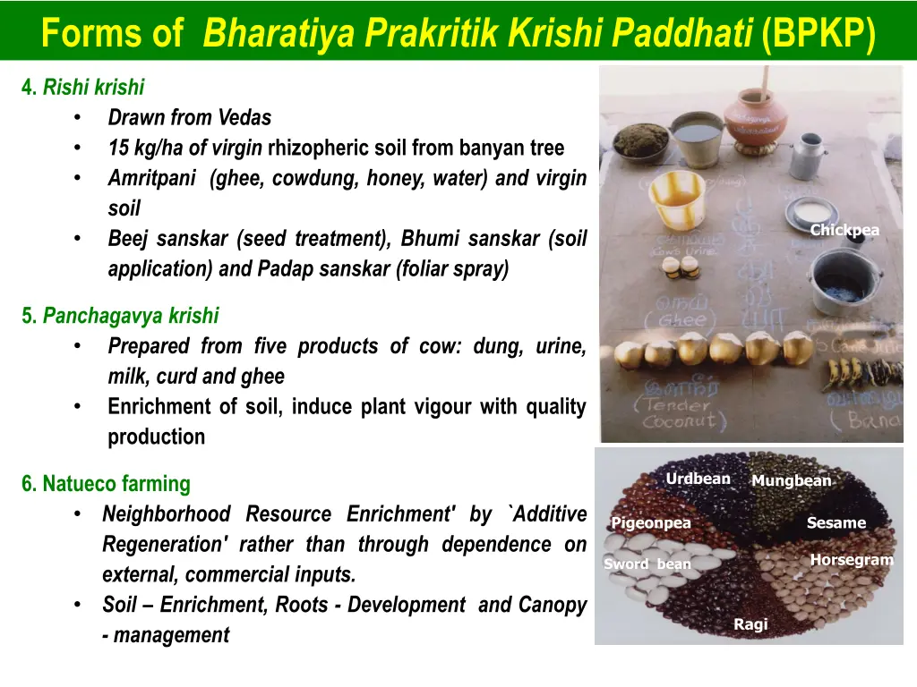 forms of bharatiya prakritik krishi paddhati bpkp 1