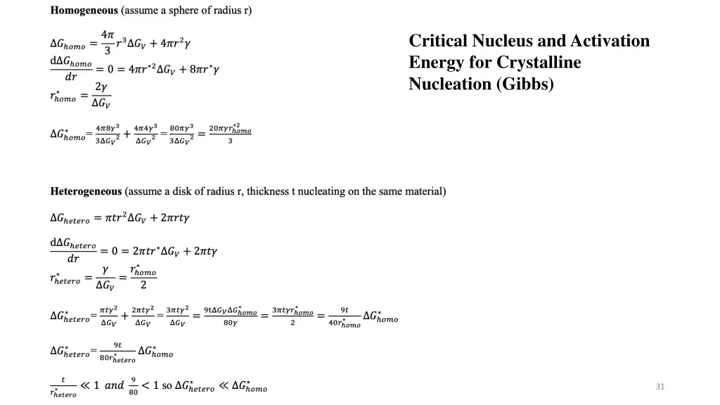 critical nucleus and activation energy 1