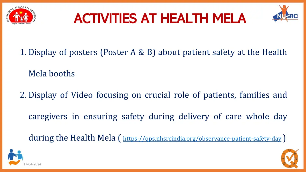 activities at health mela activities at health