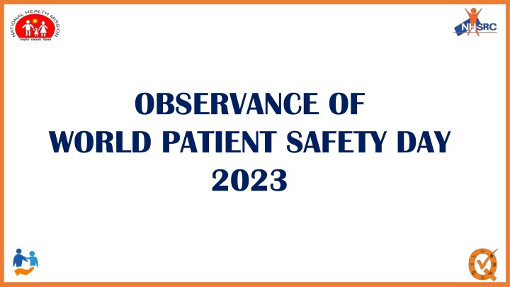 observance of world patient safety day 2023