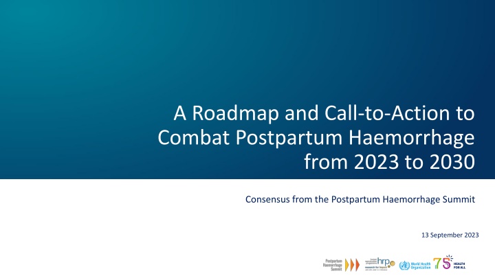 a roadmap and call to action to combat postpartum