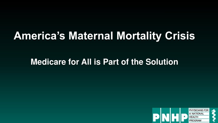 america s maternal mortality crisis