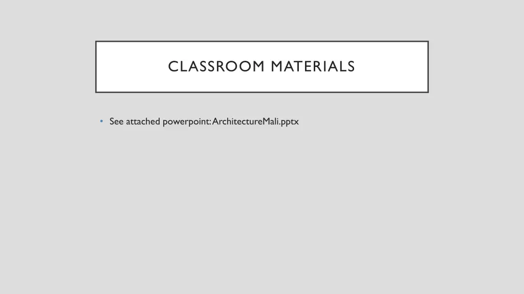 classroom materials 2