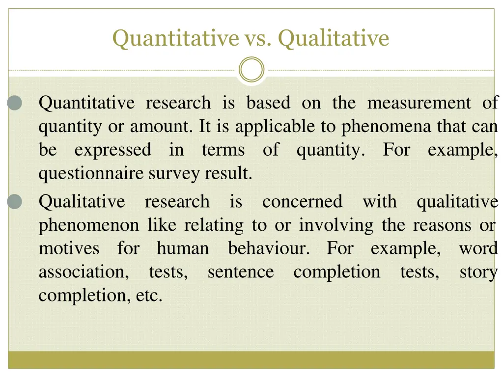 quantitative vs qualitative