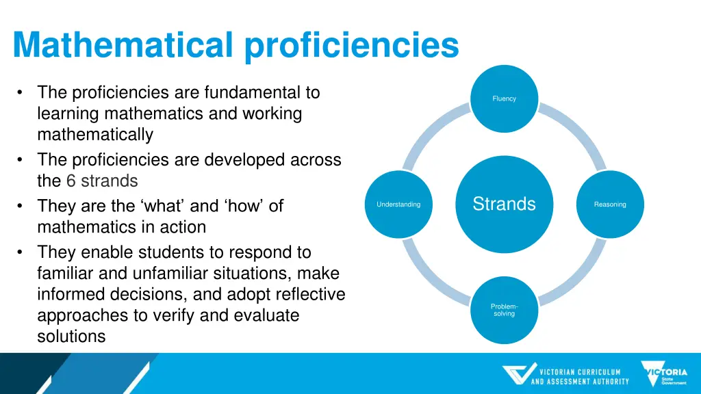 mathematical proficiencies