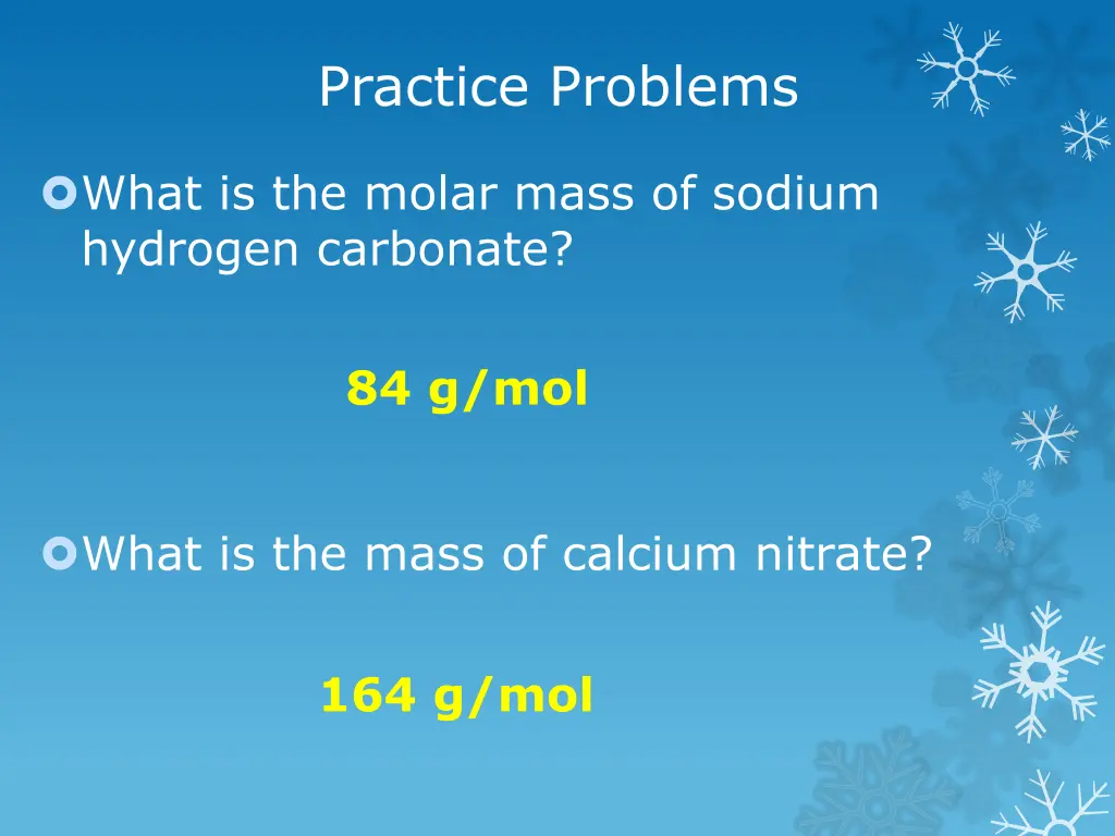 practice problems 2