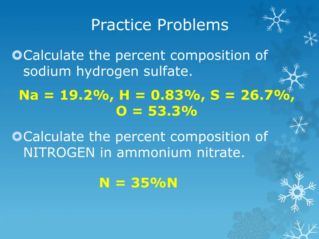 practice problems 6