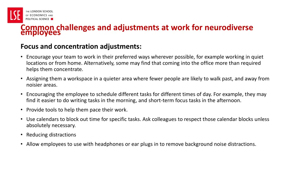 common challenges and adjustments at work 6