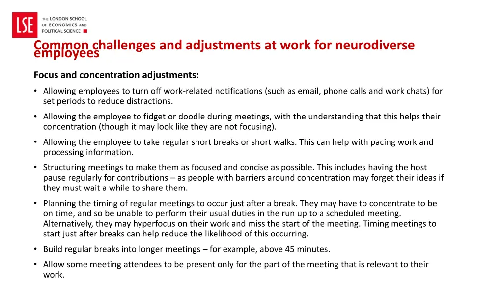 common challenges and adjustments at work 7