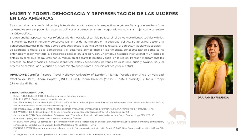 mujer y poder democracia y representaci