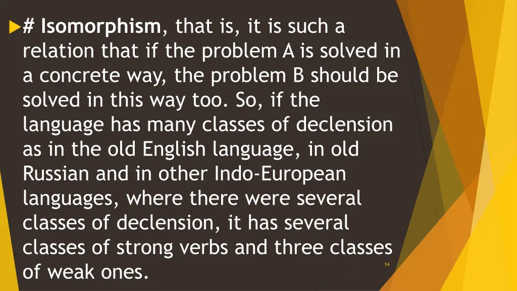 isomorphism that is it is such a relation that