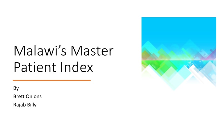 malawi s master patient index