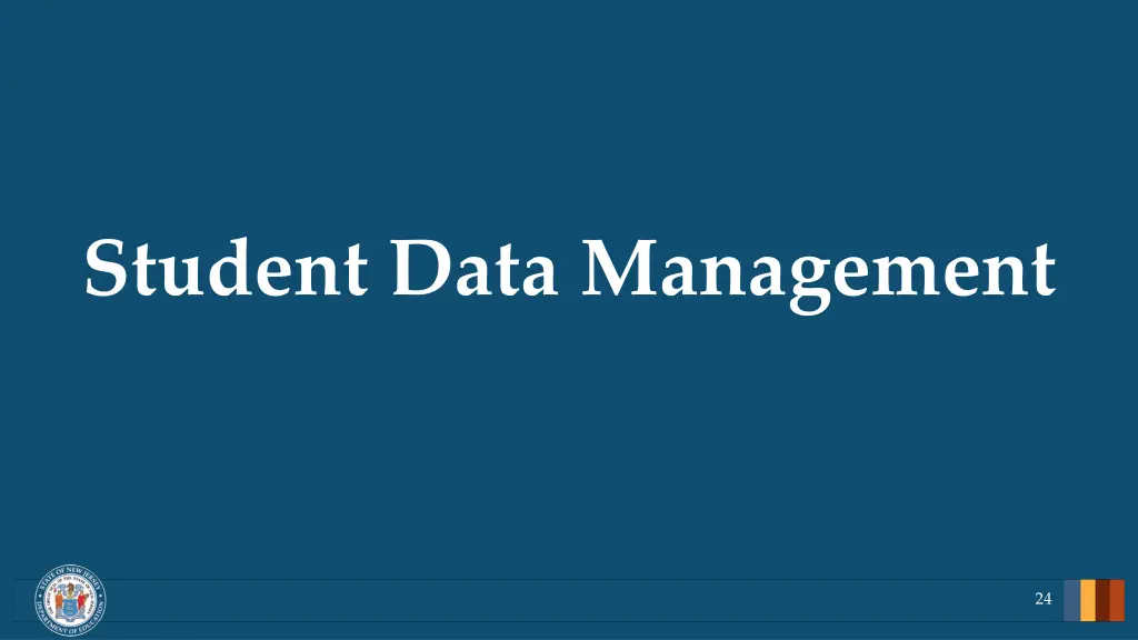 student data management