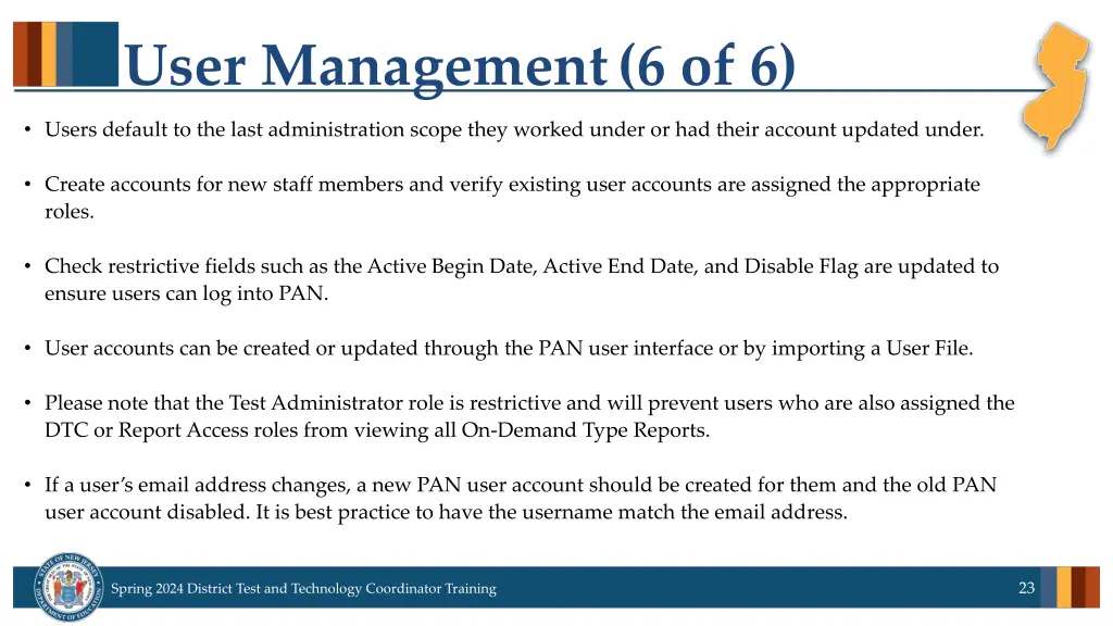 user management 6 of 6