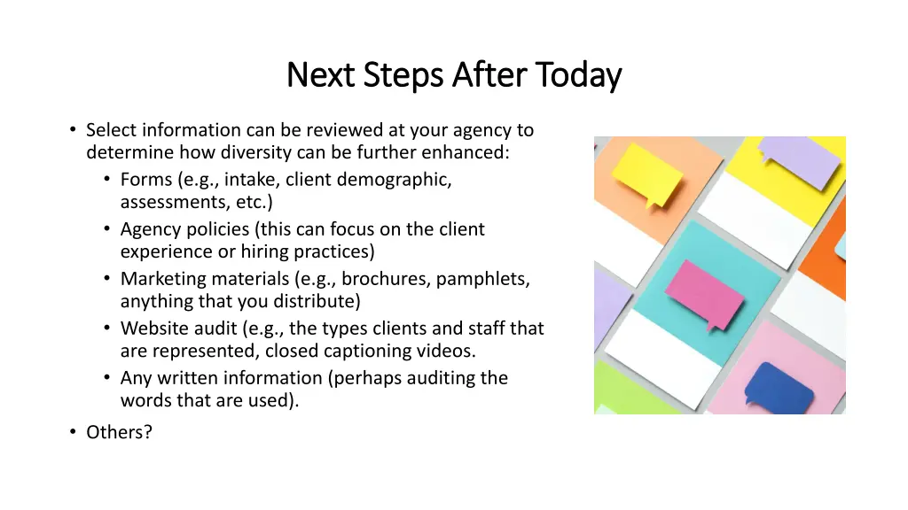 next steps after today next steps after today