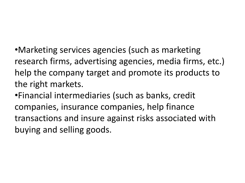 marketing services agencies such as marketing