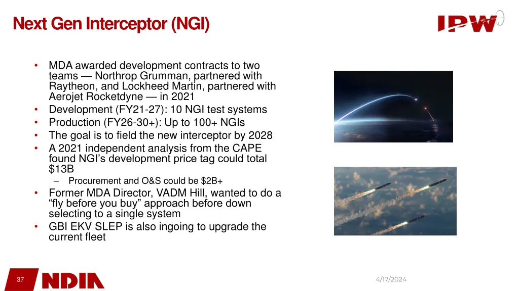 next gen interceptor ngi