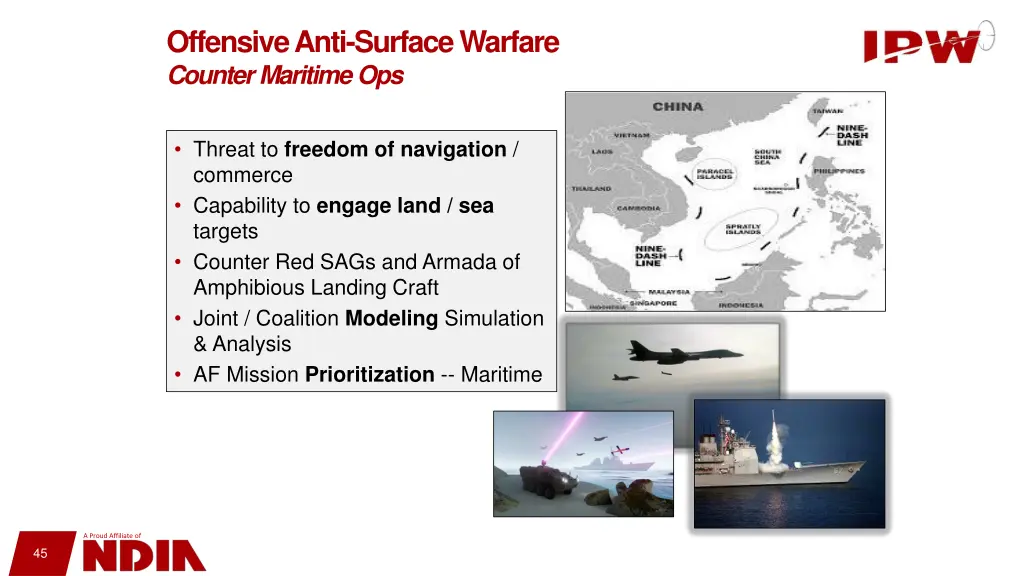 offensive anti surface warfare counter maritime