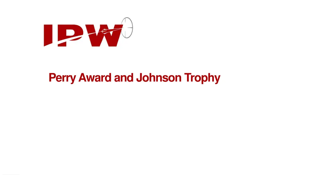 perry award and johnson trophy