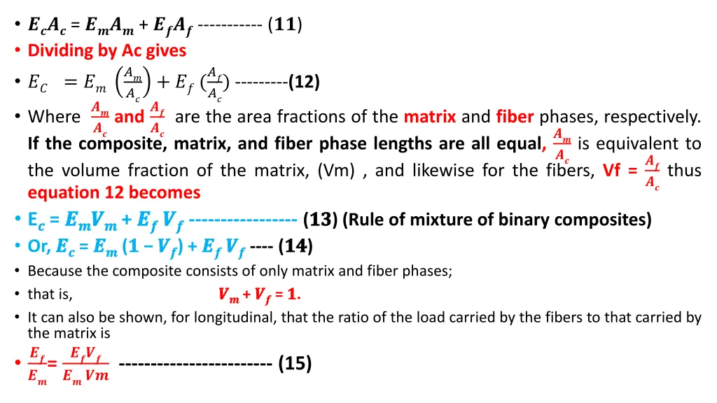 dividing by ac gives where if the composite