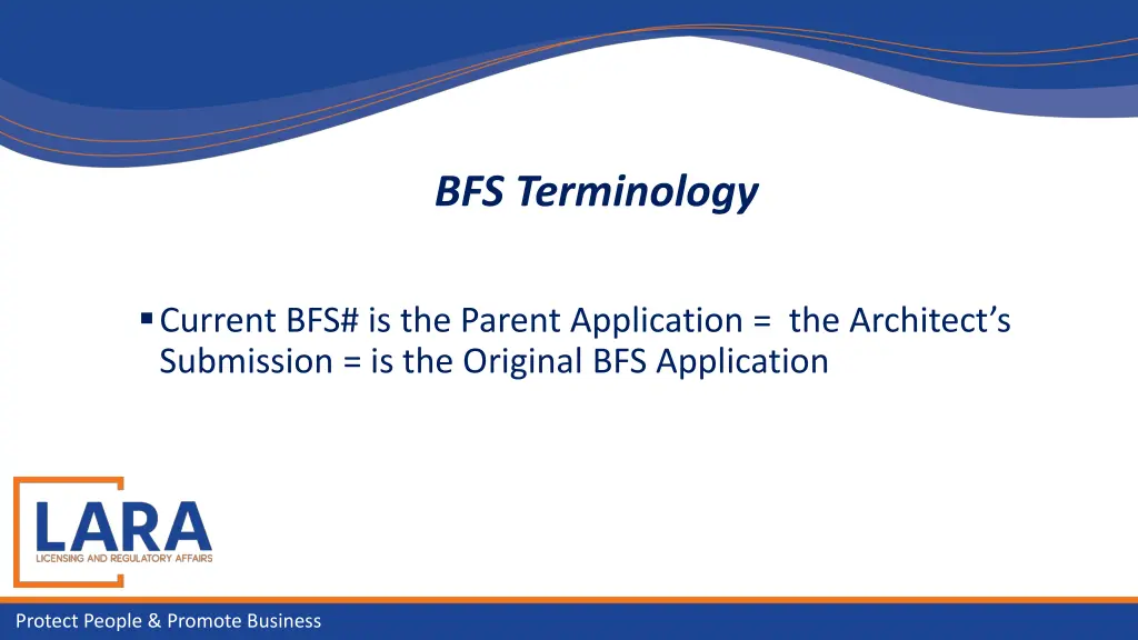 bfs terminology 1