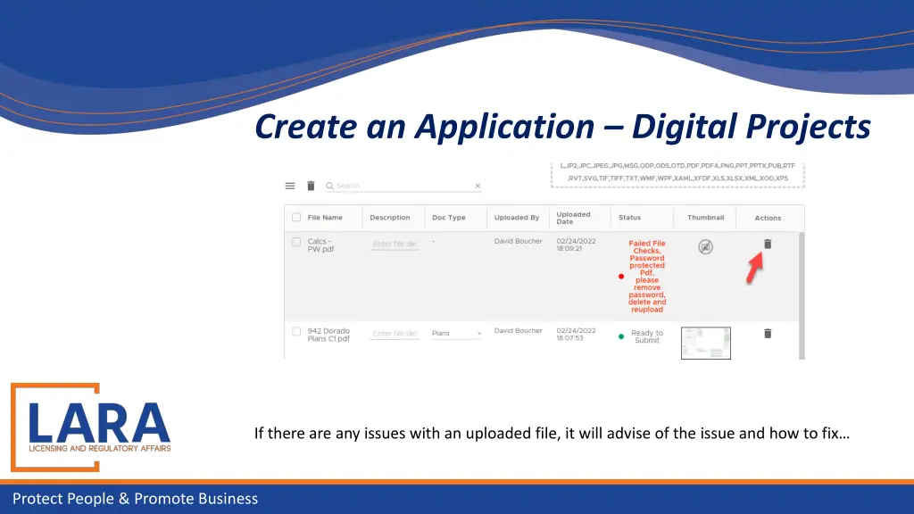 create an application digital projects 2