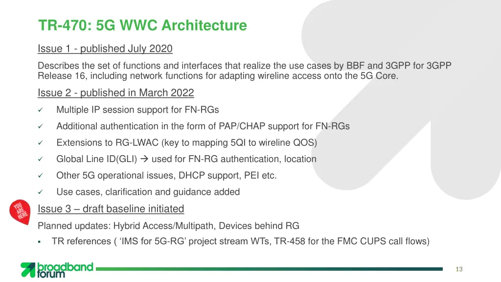 tr 470 5g wwc architecture