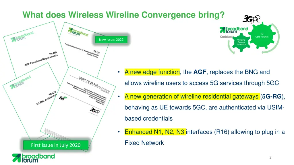 what does wireless wireline convergence bring