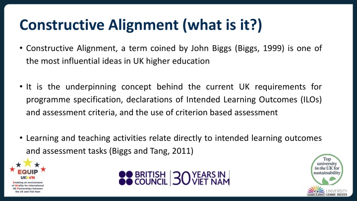 constructive alignment what is it