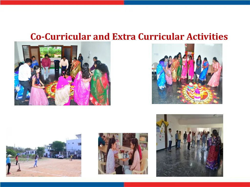 co curricular and extra curricular activities